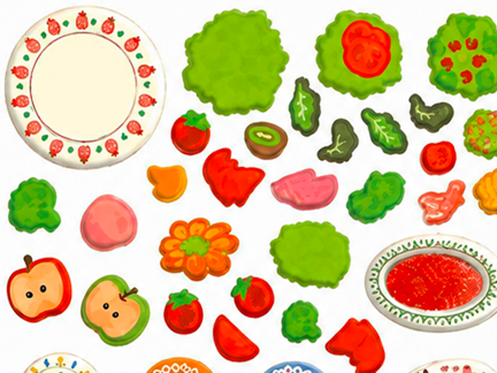 achat Stickers World Funny - Salade
