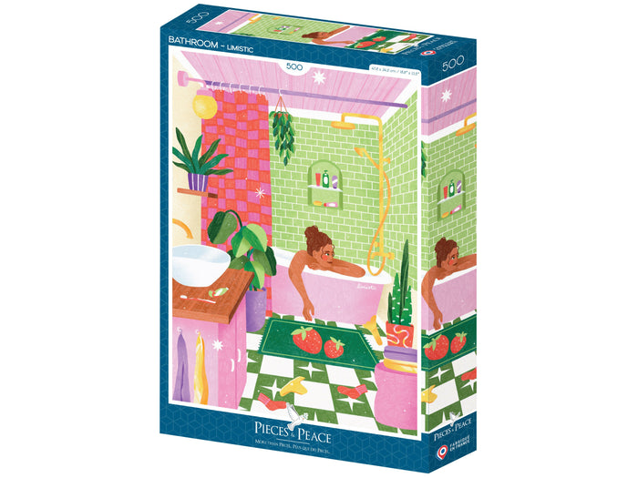 Achat Puzzle Salle De Bains - 500 pièces - Pieces & Peace