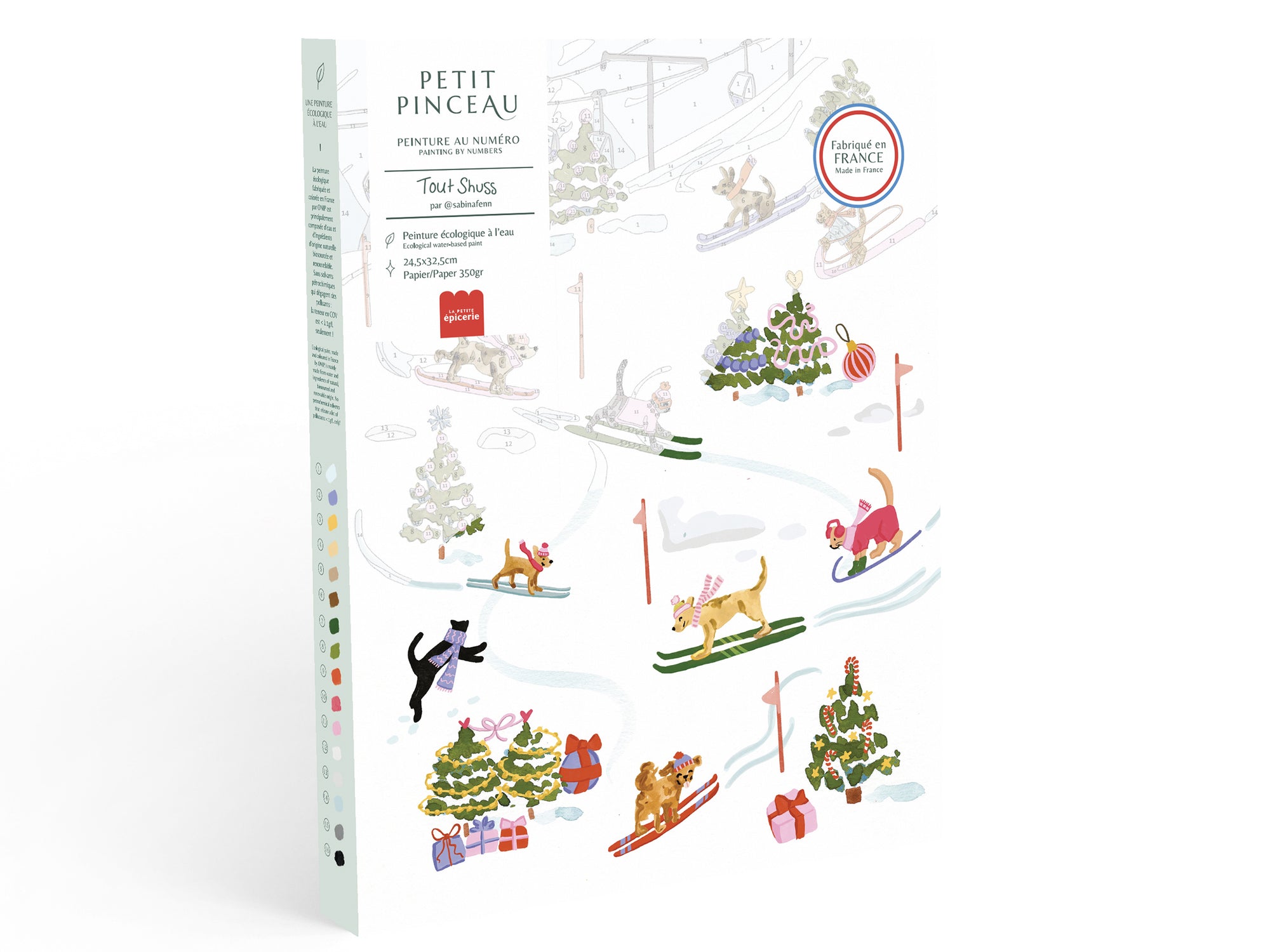 Achat Coffret peinture au numéro - Petit Pinceau - Tout schuss