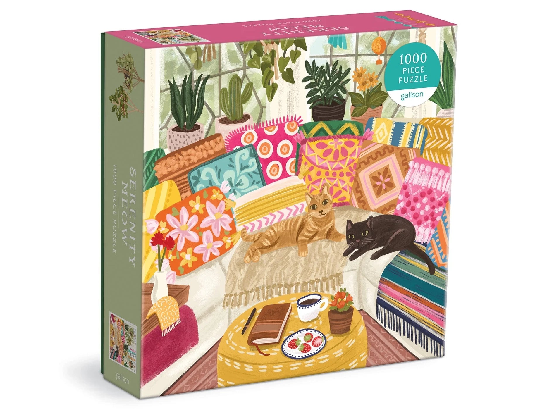 Achat Puzzle Serenity Meow - 1000 pièces - Galison