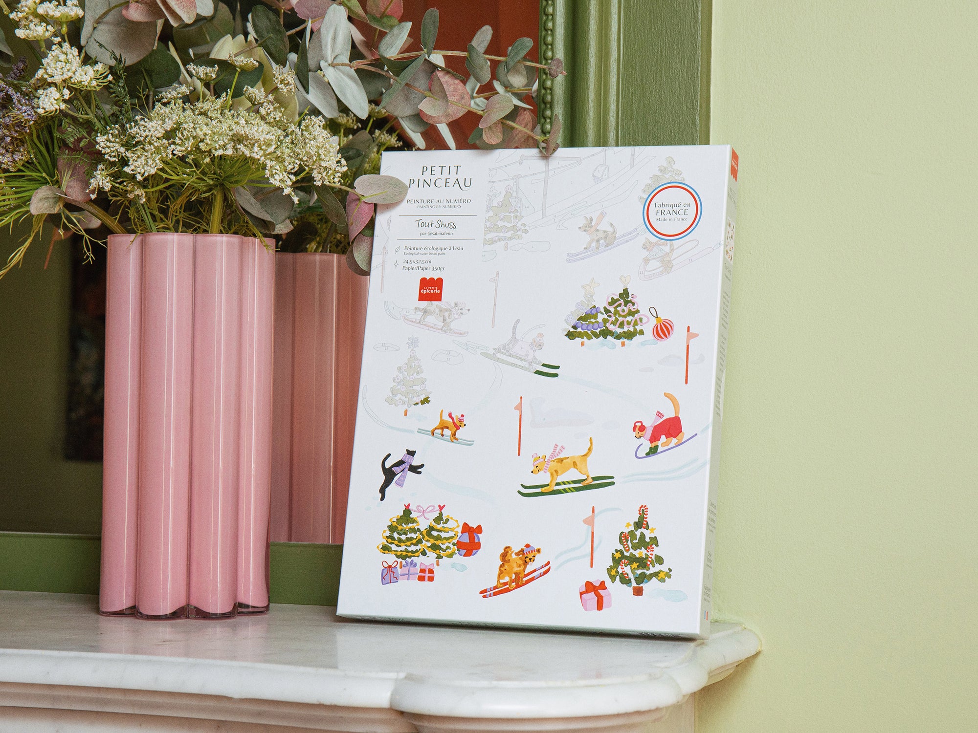 Coffret peinture au numéro - Petit Pinceau - Tout schuss