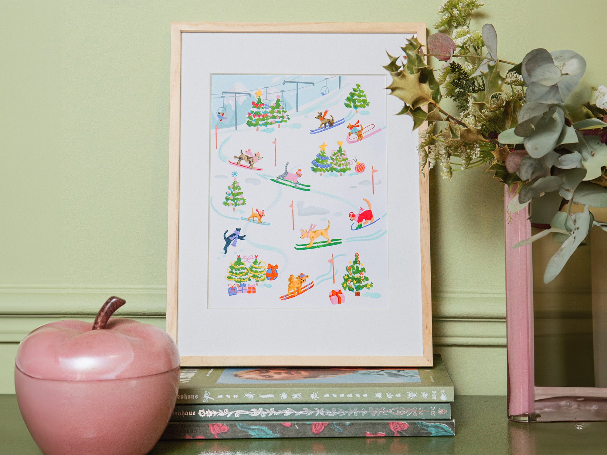 Coffret peinture au numéro - Petit Pinceau - Tout schuss