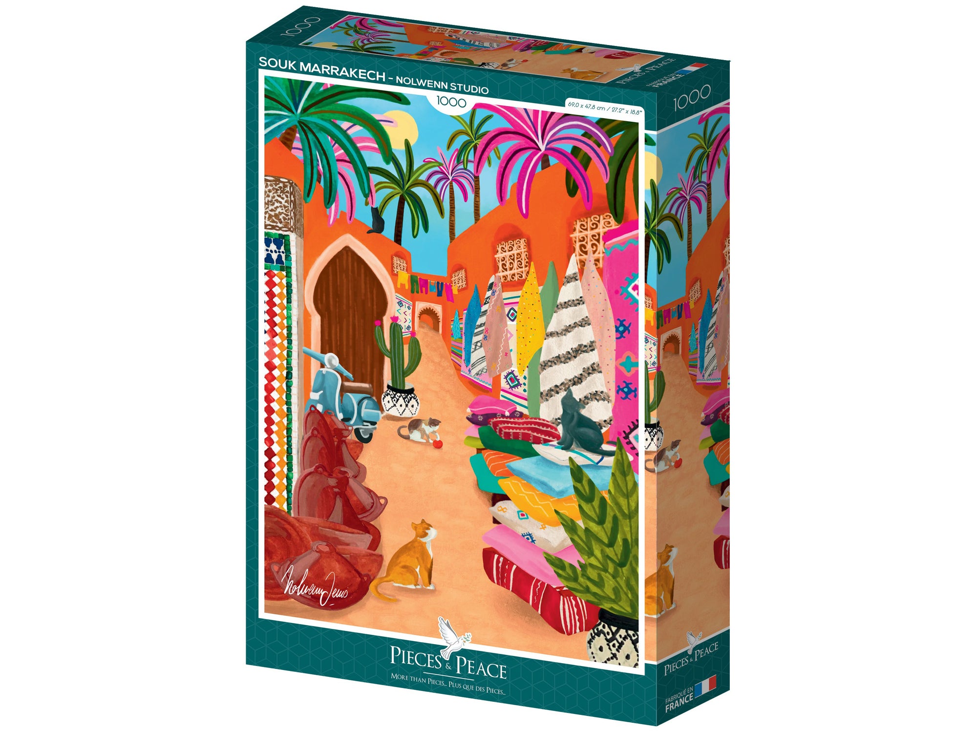 Achat Puzzle Souk De Marrakech - 1000 pcs