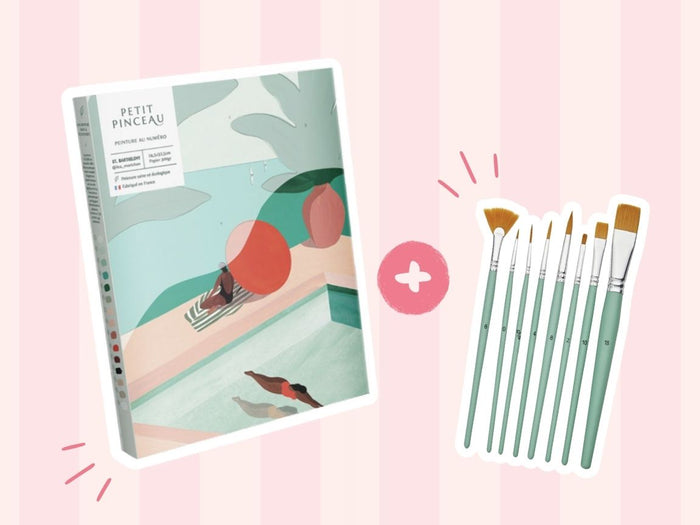 Achat Pack débutant Peinture au numéro