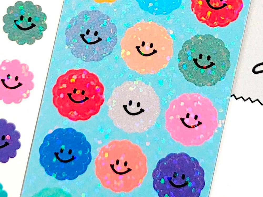 achat Sticker multi Flower Smile - Dalpaper