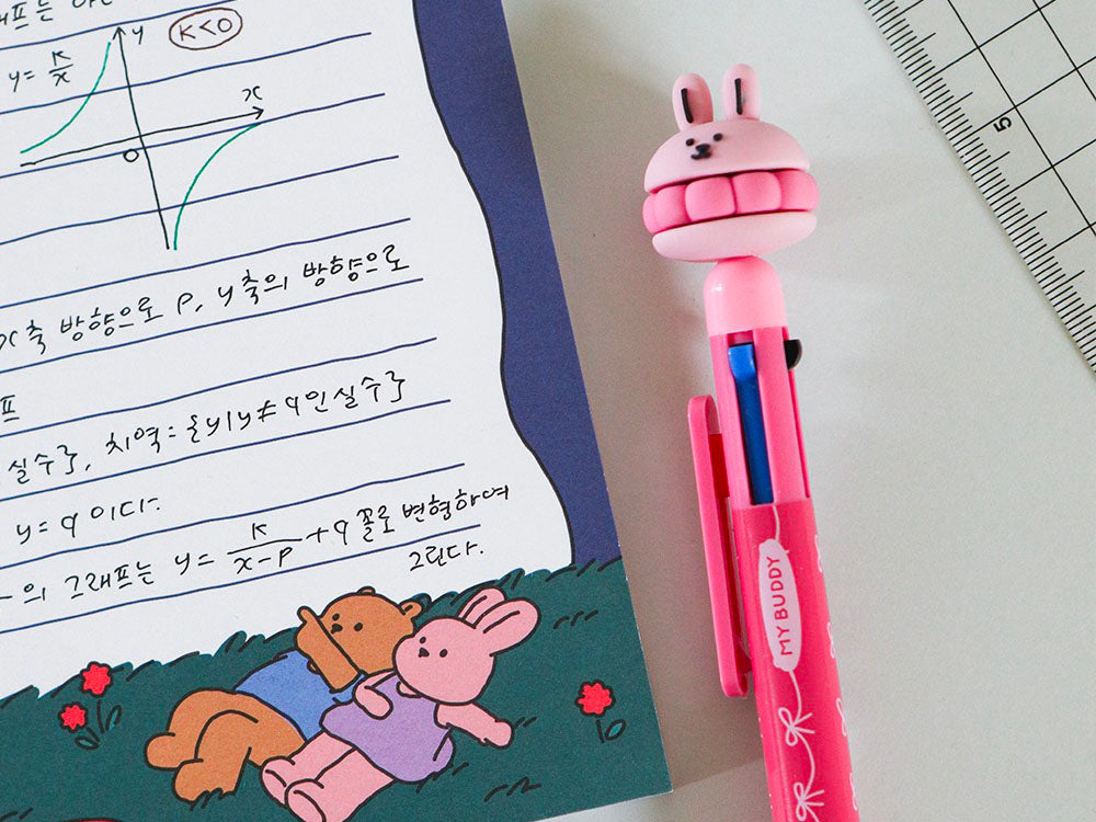 Achat Stylo bille figurine My Buddy Lapin - Dong-gu
