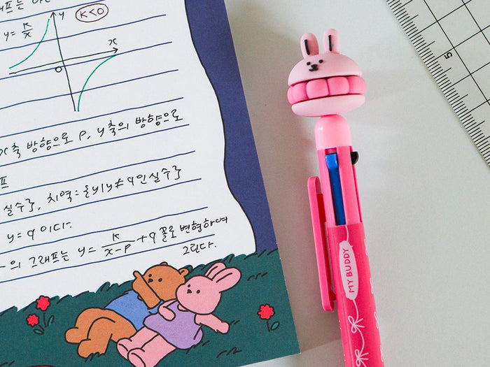 Achat Stylo bille figurine My Buddy Lapin - Dong-gu