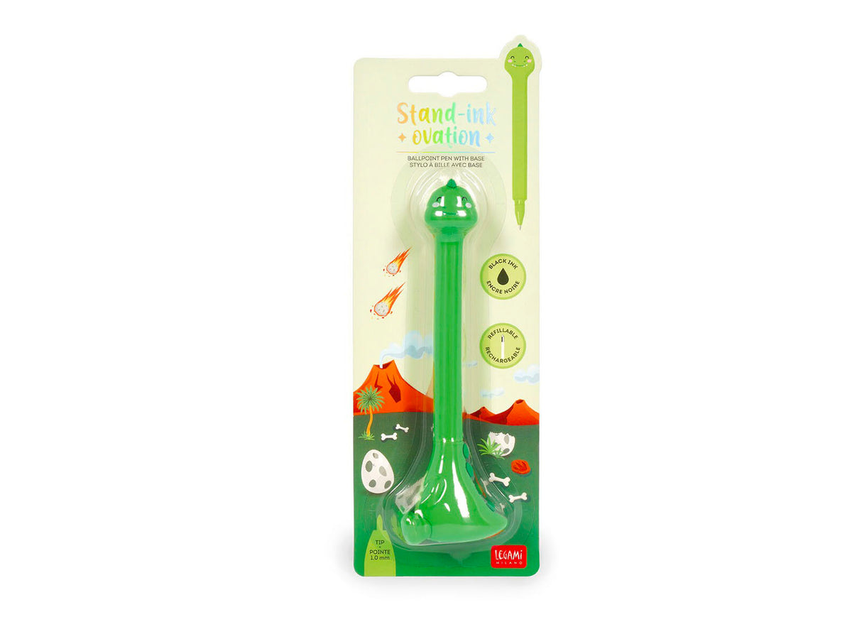 achat Stylo Stand-Ink Ovation - Dinosaure - Legami