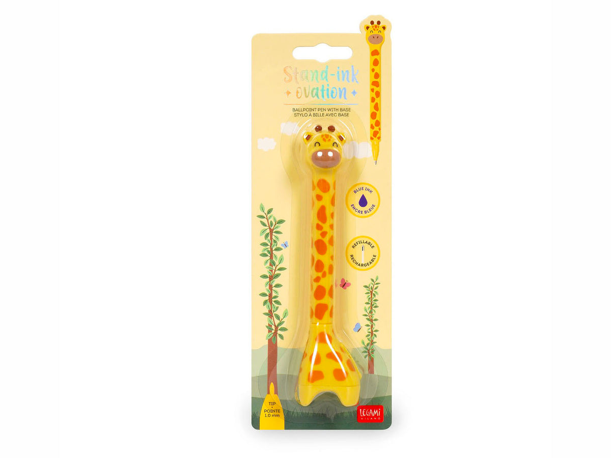 achat Stylo Stand-Ink Ovation - Girafe - Legami