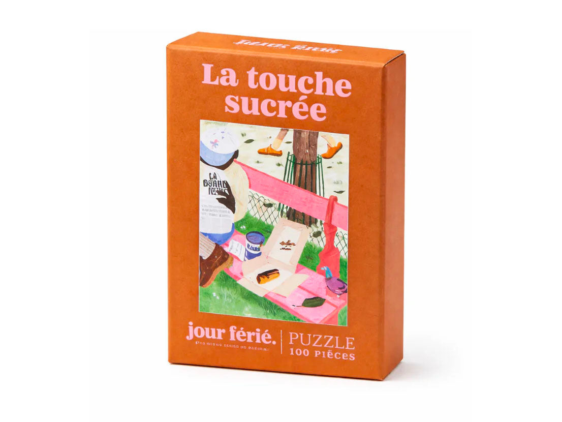 Achat Mini Puzzle La touche sucrée - 100 pièces - Jour Férié