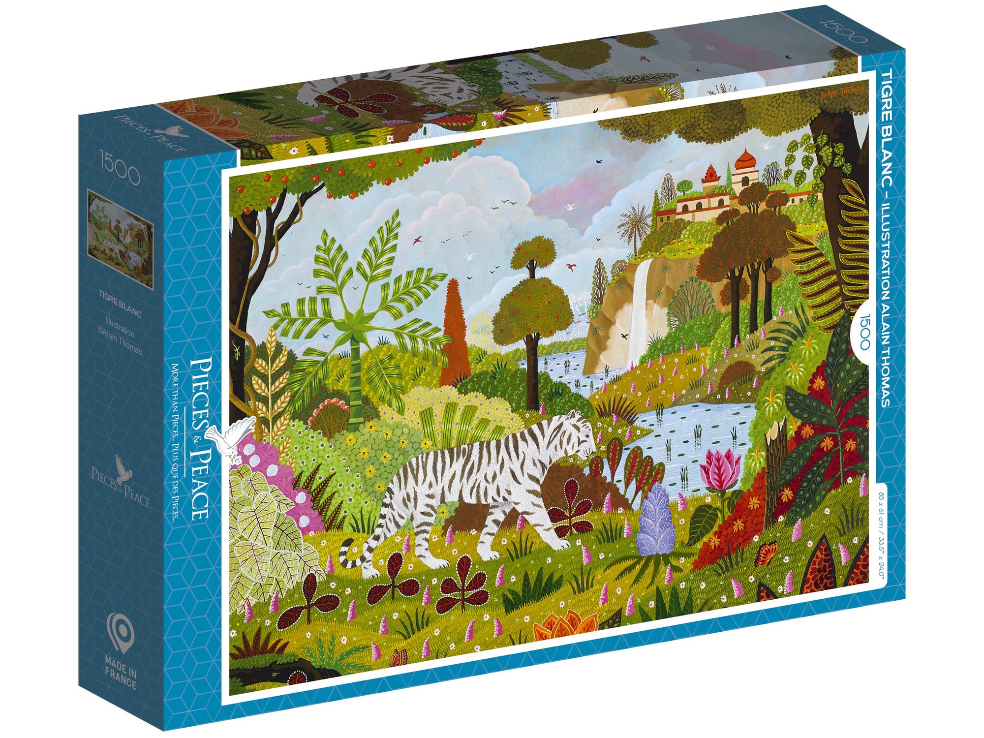 Achat Puzzle Tigre Blanc - 1500 pcs