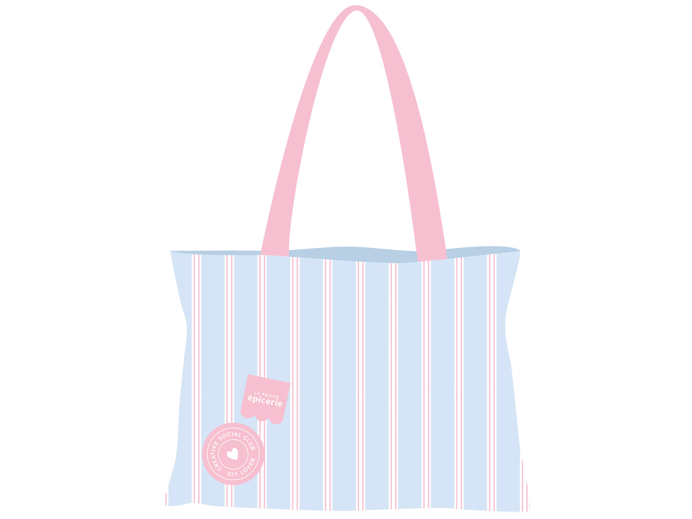Achat CADEAU - Tote bag rose - La Petite Epicerie 2025