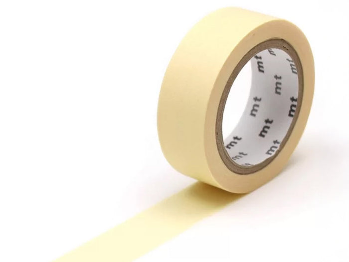 Achat Masking Tape MT Uni pastel jaune sunflower - Scrapbooking