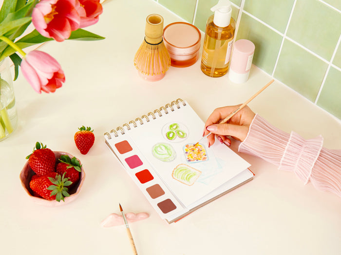 Achat Travel Book - Carnet aquarelle - thème Self-Care
