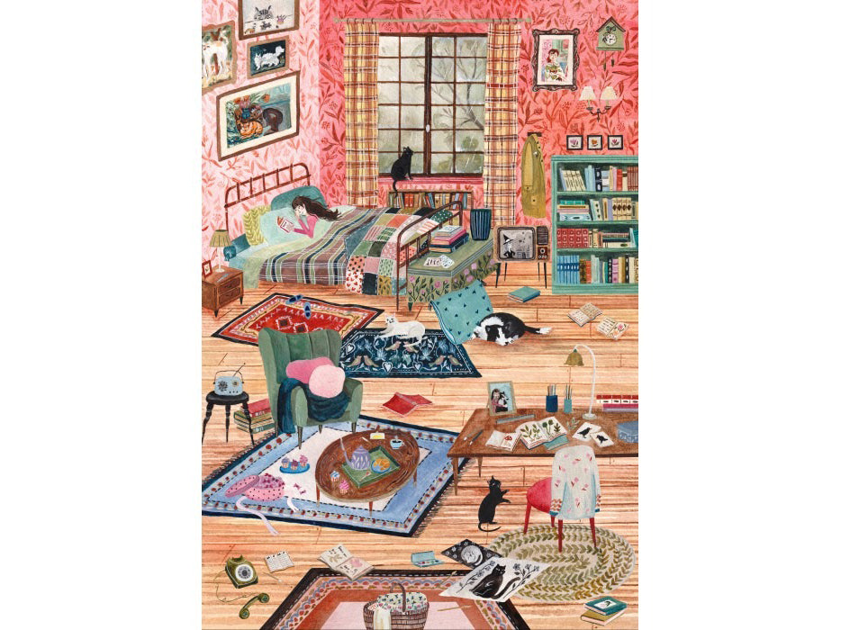 achat Puzzle Une Journée Cosy 2000 pièces – Pieces & Peace