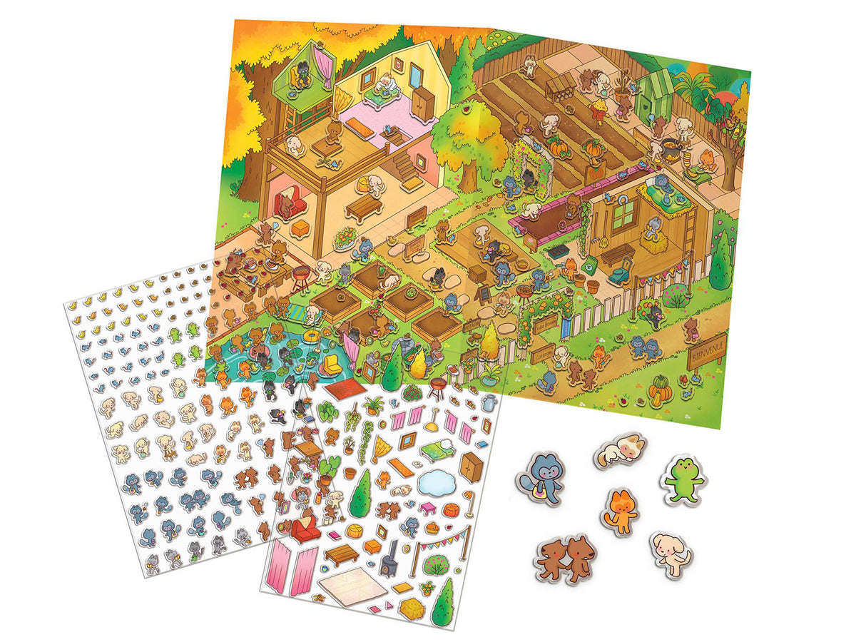 achat Mon univers Cozy, un univers géant à composer - Mes Petits potagers - Auzou