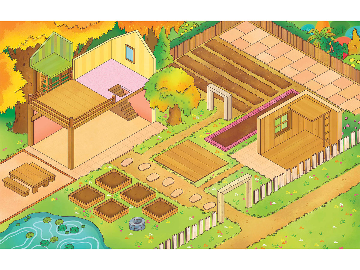achat Mon univers Cozy, un univers géant à composer - Mes Petits potagers - Auzou