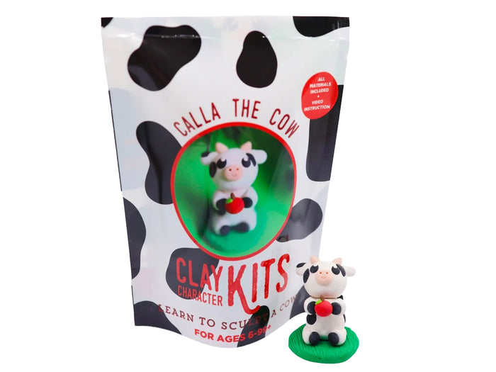 Achat Kit de pâte polymère - Calla la vache