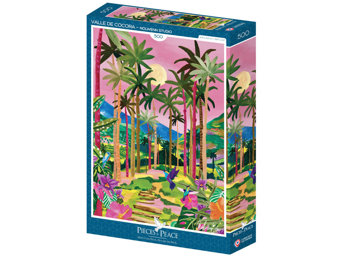 Achat Puzzle Valle de Cocora 500 pièces – Pieces & Peace