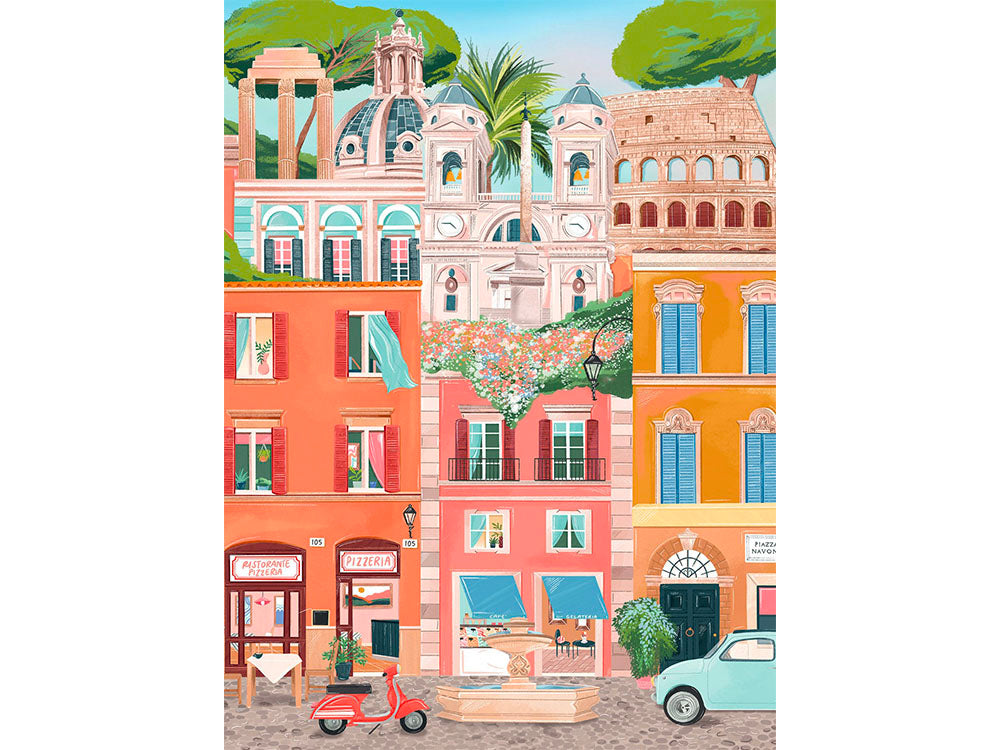 achat Mini Puzzle – Rome 96 pièces - Pieces & Peace