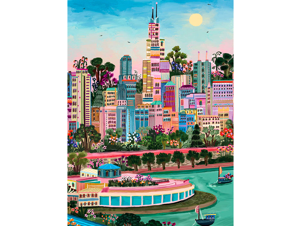 achat Mini Puzzle – Chicago 96 pièces - Pieces & Peace