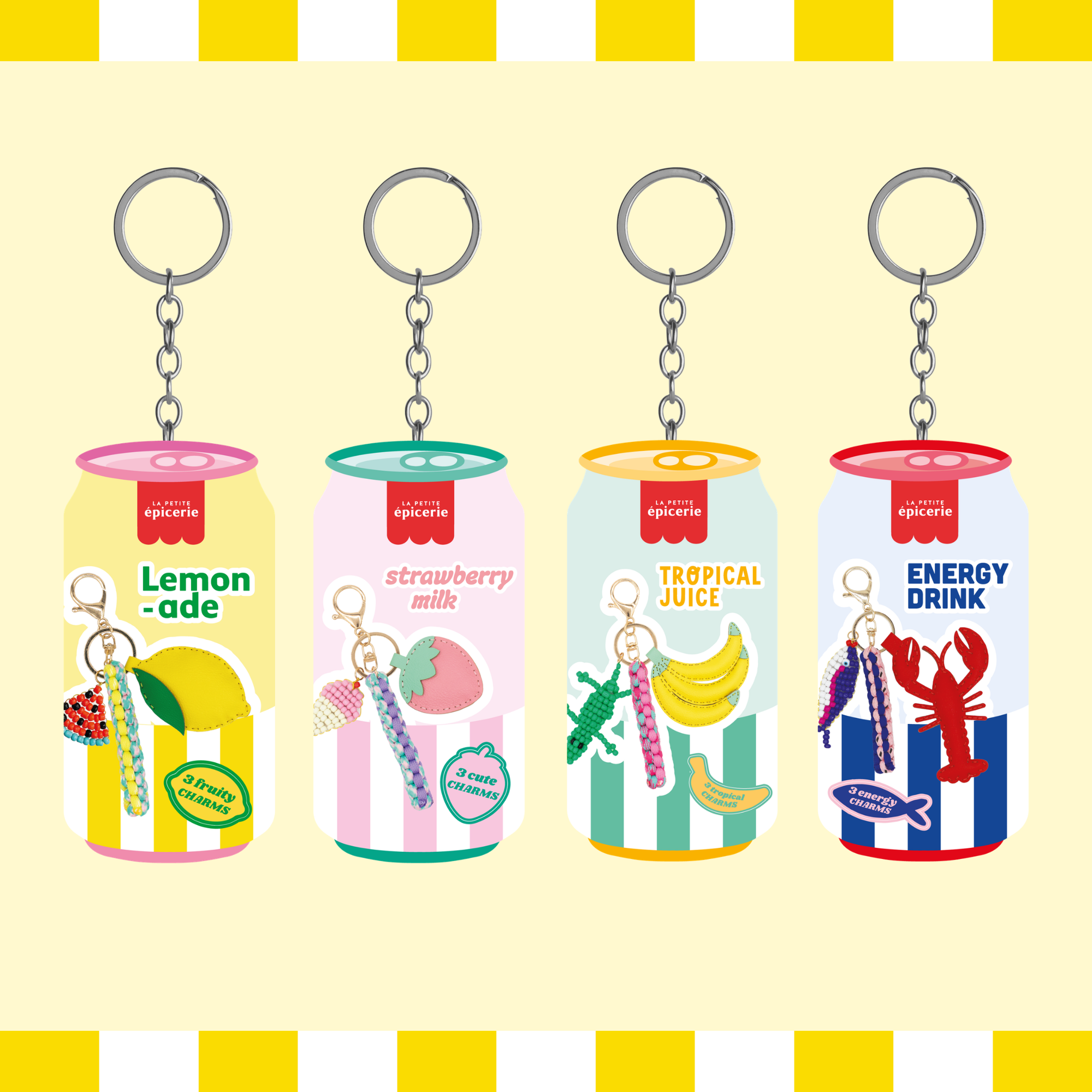 achat Pack 4 canettes Bag Charm Pshiiit