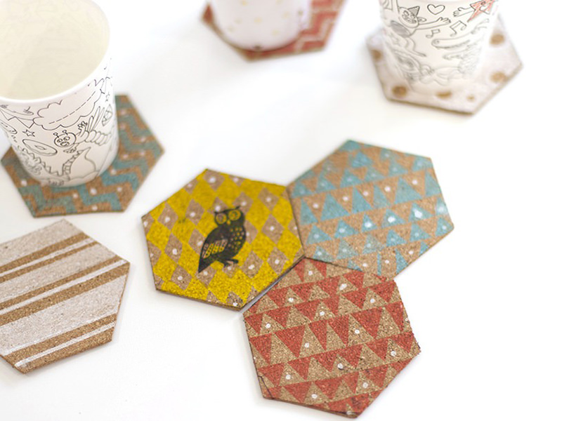 Les sous-verres en liège
