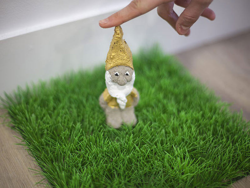 Le nain de jardin en béton