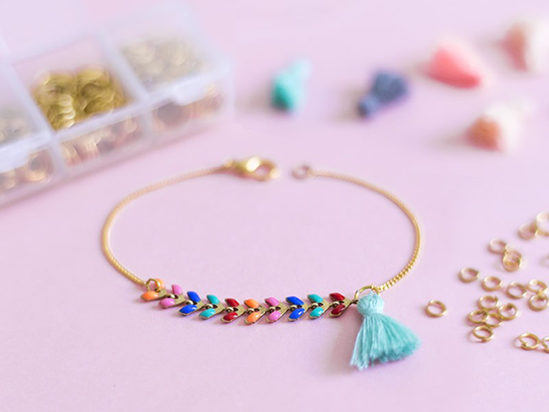 Le bracelet à chevrons