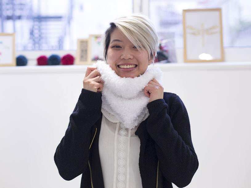 Le snood en moumoute