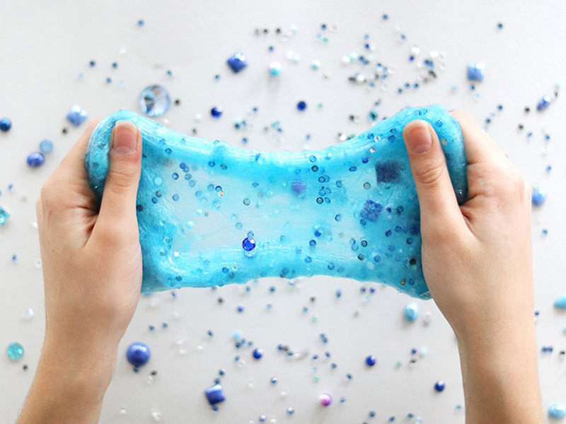Le Slime Diamant - bleu